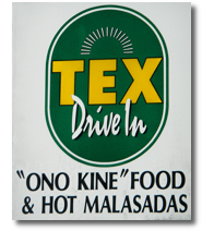TEX Drive In sign